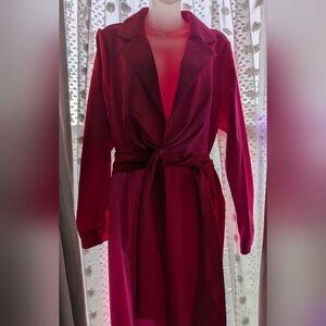 Patrick Starrr Pink & Red Women's Pants Jumpsuit Size 0+Plus (Fits US12+)